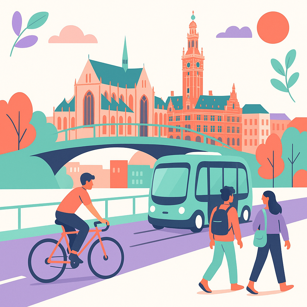 Transports et écologie : Louvain en avance avec ses navettes autonomes